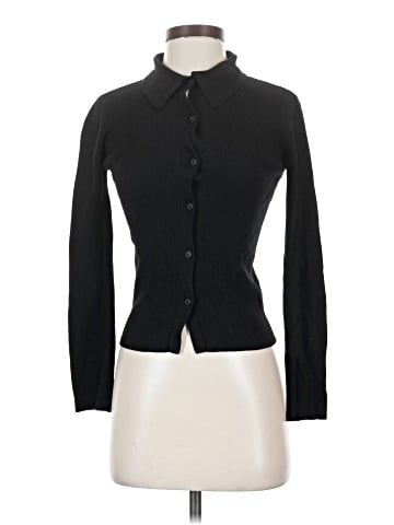 Topshop Long Sleeve Button-Down Shirt (view 1)