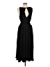 Marina 100% Polyester Black Cocktail Dress Size L - photo 2