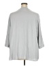 Sejour 100% Polyester Gray 3/4 Sleeve Blouse Size 22 - photo 2