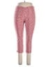 Clara Sun Woo Print Red Active Pants Size XL - photo 1