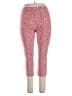 Clara Sun Woo Print Red Active Pants Size XL - photo 2