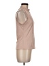 Attention 100% Polyester Tan Short Sleeve Turtleneck Size M - photo 4