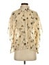 Cotélac 100% Polyester Ivory 3/4 Sleeve Blouse Size Sm (1) - photo 1
