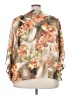 Maggie Barnes 100% Polyester Tan 3/4 Sleeve Blouse Size 3X (petite) - photo 2