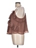 Dotti Brown Sleeveless Blouse Size L - photo 5