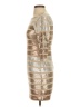 As U Wish Metallic Gold Cocktail Dress Size S - photo 5