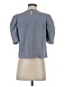 Drew Blue Short Sleeve Top Size S - photo 2