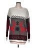 Mossimo Supply Co. Print Gray Pullover Sweater Size L - photo 1
