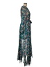Spy Zone Exchange 100% Polyester Teal Casual Dress Size 7 - photo 4