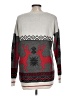 Mossimo Supply Co. Print Gray Pullover Sweater Size L - photo 2