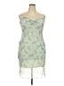 Mine 100% Polyester Green Cocktail Dress Size 2X - photo 1