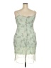 Mine 100% Polyester Green Cocktail Dress Size 2X - photo 2