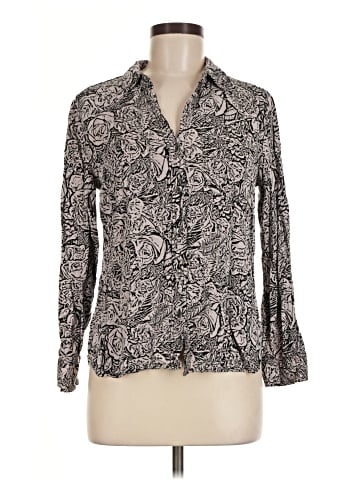 Rock & Republic Long Sleeve Blouse (view 1)