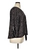 West Kei 100% Polyester Animal Print Black 3/4 Sleeve Blouse Size XL - photo 4