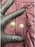 Burberry Burgundy Coat Size L - photo 8
