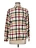 Woolrich Plaid Burgundy Long Sleeve Button-Down Shirt Size M - photo 1