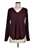 Ann Taylor Burgundy Long Sleeve Top Size M - photo 1