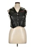 Hudson Jeans 100% Leather Black Vest Size XL - photo 1