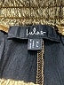 Lulus 100% Polyester Metallic Gold Casual Pants Size XL - photo 7
