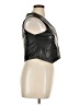 Hudson Jeans 100% Leather Black Vest Size XL - photo 4