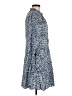 Gap Print Blue Casual Dress Size M (tall) - photo 4