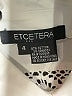 Etcetera Ivory 3/4 Sleeve Blouse Size 4 - photo 7