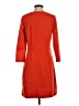 Gap Solid Orange Casual Dress Size S - photo 2