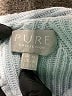 Pure Collection Blue Wool Pullover Sweater Size 6 - photo 7