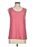 Marika Red Sleeveless T-Shirt Size M - photo 1