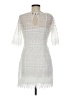 Zara White Cocktail Dress Size M - photo 2