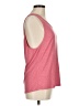 Marika Red Sleeveless T-Shirt Size M - photo 4