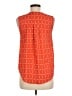 Mine Orange Sleeveless Blouse Size M - photo 2