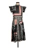 Katharine Kidd Paisley Gray Casual Dress Size 6 - photo 1