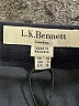 L.K. Bennett Solid Black Formal Skirt Size 6 - photo 4