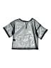 Charlotte Russe 100% Polyester Silver Swimsuit Top Size S - photo 2