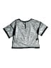 Charlotte Russe 100% Polyester Silver Swimsuit Top Size S - photo 1