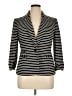 Nine West Stripes Black Blazer Size XL (estimated) - photo 1