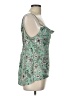 Timing Green Sleeveless Blouse Size L - photo 4