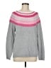 Talbots Color Block Gray Pullover Sweater Size M - photo 1