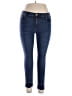 Ann Taylor LOFT Outlet Solid Blue Jeans Size 14 - photo 1