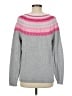 Talbots Color Block Gray Pullover Sweater Size M - photo 2