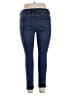 Ann Taylor LOFT Outlet Solid Blue Jeans Size 14 - photo 2