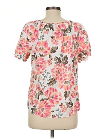 Gloria Vanderbilt Short Sleeve Blouse (view 2)