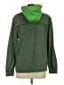 Layer 8 100% Polyester Green Zip Up Hoodie Size S - photo 2