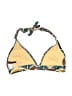 BCBGMAXAZRIA Print Yellow Swimsuit Top Size M - photo 2