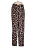Shein Animal Print Brown Casual Pants Size S - photo 1