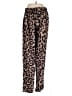 Shein Animal Print Brown Casual Pants Size S - photo 2