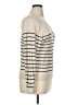 Zara Stripes Ivory Pullover Sweater Size XL - photo 4