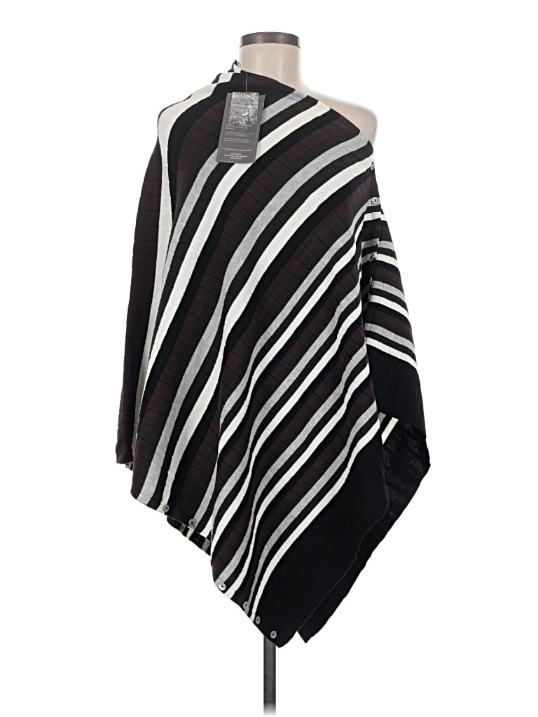 Click to view more detailed imagery on our partner's website Pre-owned Assorted Brands Poncho In Black