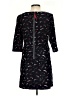 Boden Print Black Casual Dress Size 2 (petite) - photo 2